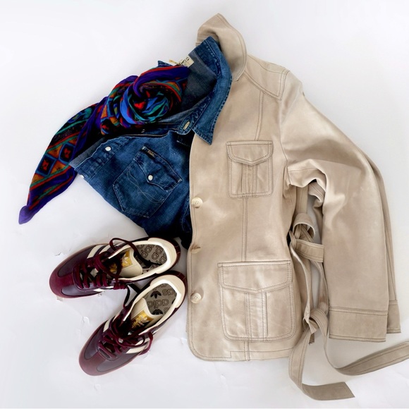 ESPRIT’ Leather Jacket - Picture 3 of 12